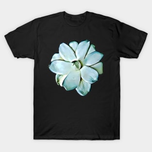 Jasminum Sambac Jasmine National Flower Indonesia Artistic Pattern T-Shirt